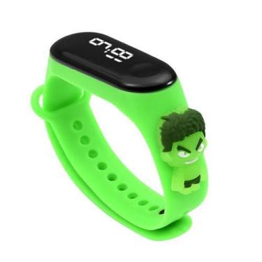 Imagem de Relógio Infantil Masculino Menino Menina A Prova De Água LED - HEROIS 