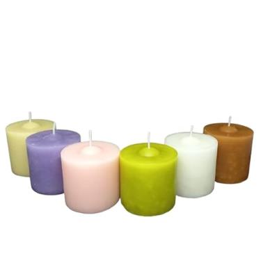 Imagem de Vela Aromatica, Kit com 6 Velas Aromáticas 90g, 5x5cm