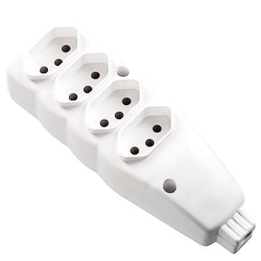 Imagem de TOMADA EM BARRA 4 TOMADAS 2P+T 20A BC