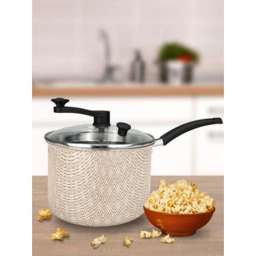 Imagem de Pipoqueira com Tampa de Vidro e Revestimento Antiaderente Teflon - Glo