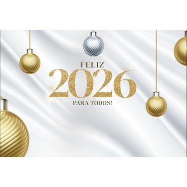 Imagem de Fundo Fotográfico Ano Novo Cenário Tecido 1,50 x 2,20m - Fadrix, FANV0