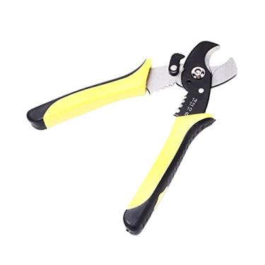 Imagem de YWBL-WH Descascador de Fios, Ferramenta Multifuncional de Aço Carbono Com Alça Ergonômica para Fios AWG14-8, Crimpador e Cortador Profissional para Técnicos e Projetos de Bricolage