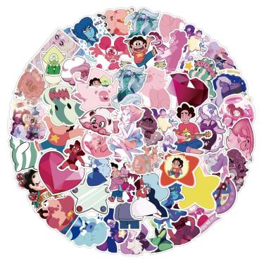 Imagem de Pacote de adesivos Stevens Universes Anime Waterproof Vinil 50 unidades