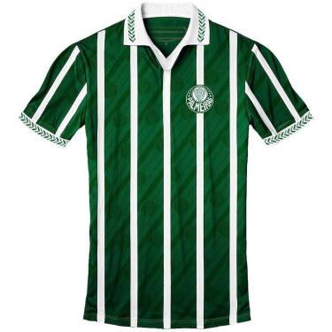 Imagem de Camisa Palmeiras Retrô 1994 Campeão Brasileiro Infantil Juvenil Masculina-Unissex