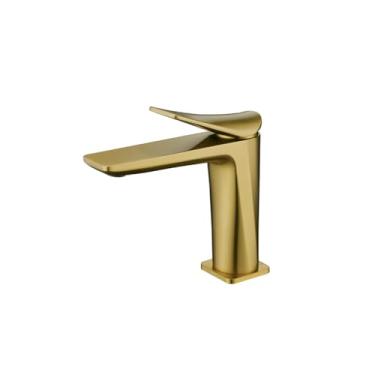 Imagem de Misturador Monocomando Lorenzetti p/Lav.Loren Neo Brushed - 2875 G92 Gold | 7048712