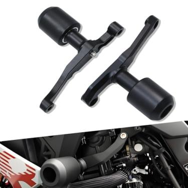 Imagem de Esfera antiqueda para GSX 8R GSX-8R 2022 2023 2024 Protetor de roda de motocicleta Eixo dianteiro e traseiro Garfo dianteiro anticolisão deslizante