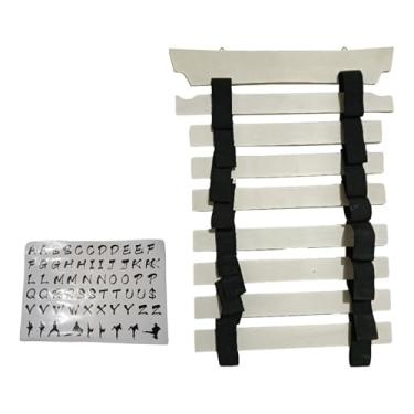 Imagem de Aymzbd Suporte para Faixa de Karatê, Organizador de Faixa de Taekwondo, Suporte de Parede para Faixas de Artes Marciais, Adequado para Boxe E Muay Thai.