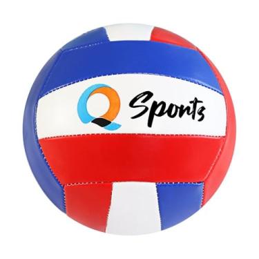 Imagem de Bola de Vôlei Tamanho Oficial, PVC e Vinil, 22cm Diâmetro, 280g, para Praia e Quadra