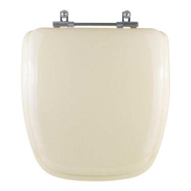 Imagem de Assento Sanitário Almofadado City Bege Claro para vaso Celite - Pontto