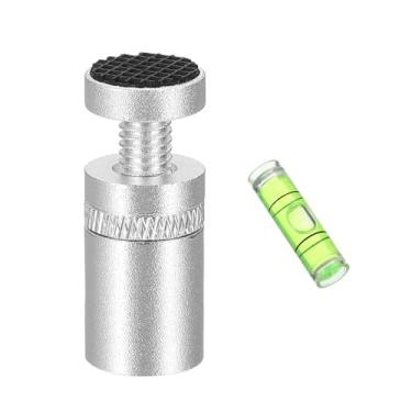 Imagem de PATIKIL Suporte de GPU de 27-50 mm, suporte para placa gráfica GPU suporte de placa de vídeo com ímã com nível de bolha para home office internet cafés, prata