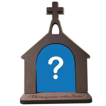 Imagem de 5 Capelas de Madeira Personalizáveis 19cm - SJO Artigos Religiosos