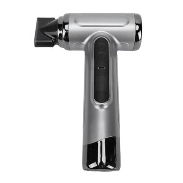 Imagem de Fabater Secador de Cabelo, Secador de Cabelo Com Concentrador para Secagem Rápida, Ventilador Portátil de 200 W para Acampamento Em Viagens, Quente Frio Recarregável de 15600mAh