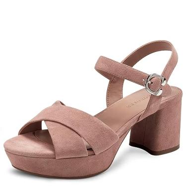 Imagem de Aerosoles Sandália feminina de salto Cosmos, Blush, 46, Blush, 12 Wide