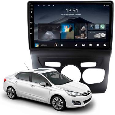 Imagem de Multimídia Adak 10P Lounge Ds4 2014 a 2018 2+64GB Quadcore Carplay Android Auto Gps