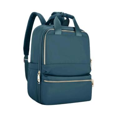 Imagem de Mochila De Luxo Para Laptop Feminina De Grande Capacidade, Elegante Bo