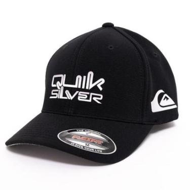 Imagem de Boné Quiksilver Aba Curva Gradient Broken Type WT25-Masculino