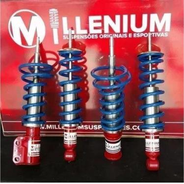 Imagem de Kit Suspensão Rosca Regulavel Slim Siena Fire/ Elx 2001/2016