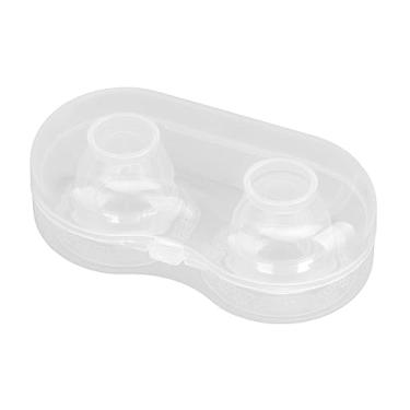 Imagem de Generic Corretor de Mamilo 2 Peças, Sugadores de Mamilo de Silicone Transparentes para Amamentação Sem Dor para Mulheres Grávidas