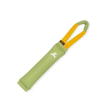 Imagem de OllyDog Tugger | Brinquedo de puxar para cães durável | Reciclado | Almofada resistente para mordida de cachorro | Alça | Brinquedo de puxar interativo | Busca e treinamento (palma da mão)