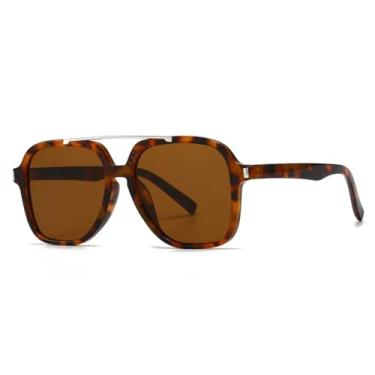 Imagem de JRLLFD Óculos de sol de armação grande para fotografia de rua feminina (MULTI)