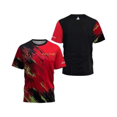 Imagem de Camiseta Esportiva Masculina De Verão Com Estampa Floral, Secagem Rápi