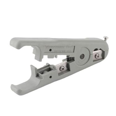 Imagem de Generic Ferramenta Cortadora de Descascador de Cabo de Rede para Fio Redondo/plano - Lâmina Ajustável, Portátil - Ideal para Entusiastas de DIY, Eletricistas