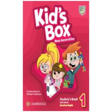 Imagem de Kids box new generation 1 students book with ebook american english - 