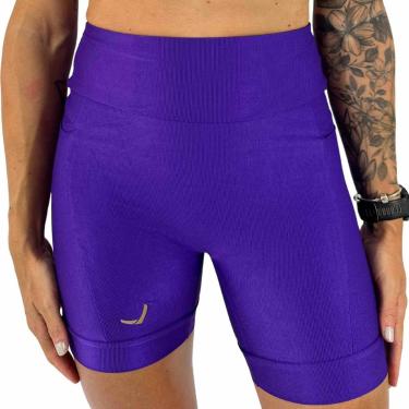 Imagem de Short Feminino Com Bolso Para Corrida Caminhada Academia Boa Compressão Indrills Running Slim Amora-Feminino