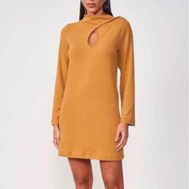 Imagem de Vestido Curto Colcci Manga Longa Feminino-Feminino
