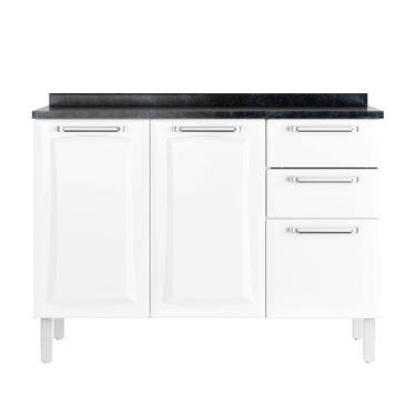 Imagem de Balcao Tarsila com Tampo 3 Portas 2 Gavetas IG3G2-120 Itatiaia