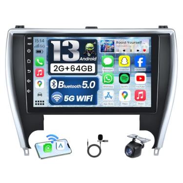 Imagem de Unidade principal de rádio de carro para Jeep Wrangler 2007-2010: substituição de tela sensível ao toque HD 1280 * 800 com câmera de backup sem fio Carplay Andriod Auto 5G WiFi Bluetooth GPS
