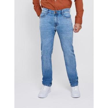 Imagem de Calça Masculina Slim Antonio - DOCT, 42, Indigo clara