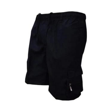 Imagem de Bermuda Tática Camuflada Masculina De Verão Com Bolsos Inspirados No E