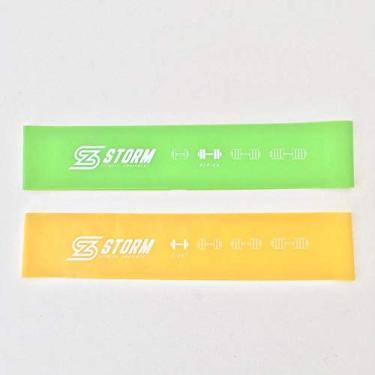 Imagem de Kit 2 Faixas Elásticas Mini Band Z Storm Ahead Sports