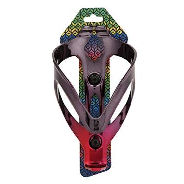 Imagem de Gaiola para garrafa de água de bicicleta Suporte para galvanoplastia Acessório de ciclismo durável leve para ciclistas de estrada de montanha colorido rosa dourado preto vermelho (Black Red)