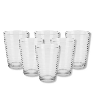 Imagem de Jogo 12 Copos Vidro Resistente de 200ml Transparente(6 COPOS)