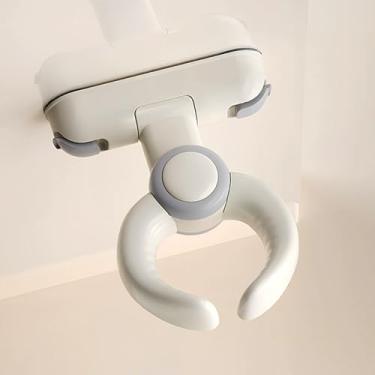 Imagem de Suporte de Parede para Banhador Bebê Ajustável Amigável ao Crescimento 360 Sem Mãos Multifuncional Ciêntífico Banho com Sucção Plegável Artefato