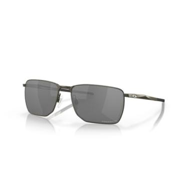 Imagem de Óculos de Sol Oakley Polarizado Ejector 0OO4142 414203 Tam 58 / Cinza Escuro - Lentes Prizm Black Polarized