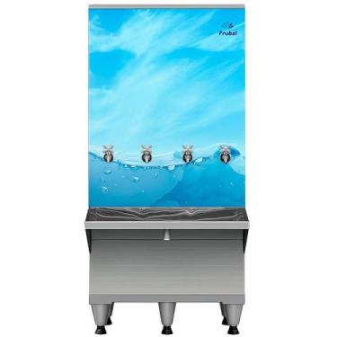 Imagem de Bebedouro Industrial 200 Litros Água Gelada Voltagem 220V Sem Adesivo 