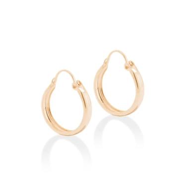 Imagem de Brinco Rommanel Argola - Banhado a Ouro 18k - 520402 SDP