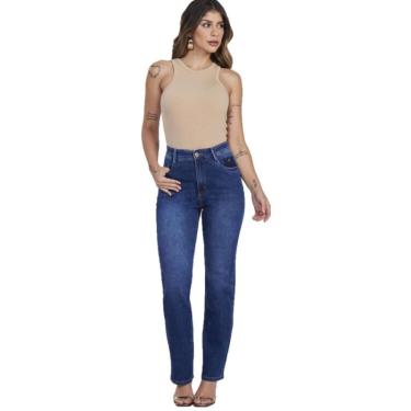 Imagem de Calça Max Denim reta Premium Feminino - Jeans