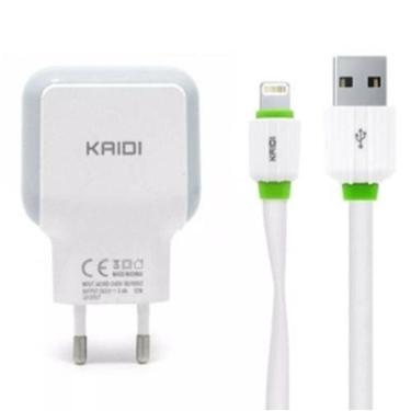 Imagem de Carregador Celular E Fonte Usb 2.4a Duplo Usb Kaidi Kd 605