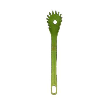 Imagem de Colher Pegador De Macarrão Nylon Talher Utensílio Verde 28Cm