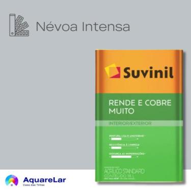 Imagem de Rende & Cobre Muito Suvinil Fosco 16L, NÉVOA INTENSA
