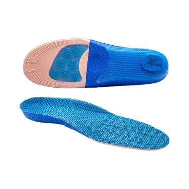 Imagem de Palmilhas Ortopédicas Esportivas Unissex Em EVA, Respiráveis, Com Abso