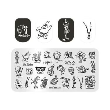 Imagem de Placas De Estampagem De Unhas Disney Natal Mickey Inverno Neve MouTeen