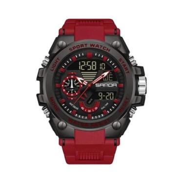 Imagem de Relógio Esportivo Digital À Prova D'Água Masculino Sanda SD3302-12 Ele