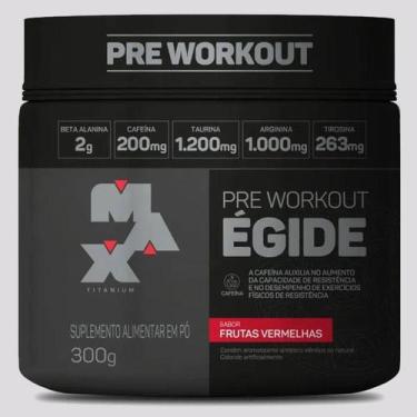 Imagem de Pré Treino Égide Max Titanium Égide 300g - Maxx Titanium Suplementos, 