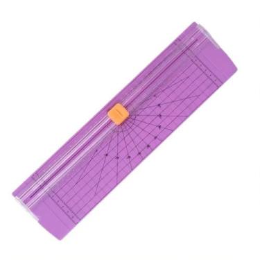 Imagem de Guilhotina Cortador de Papel A4 Manual - MHR, ROXA