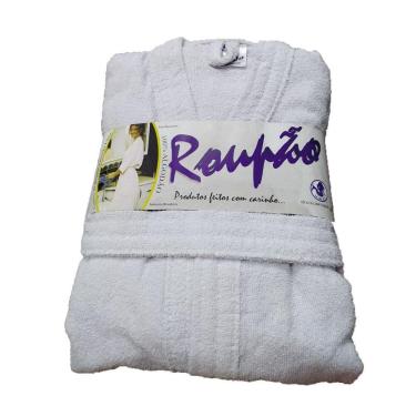 Imagem de Roupão Atoalhada Margex Branco Unico